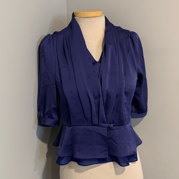 Obusi Blazer Blouse XS - Picture 2 of 12